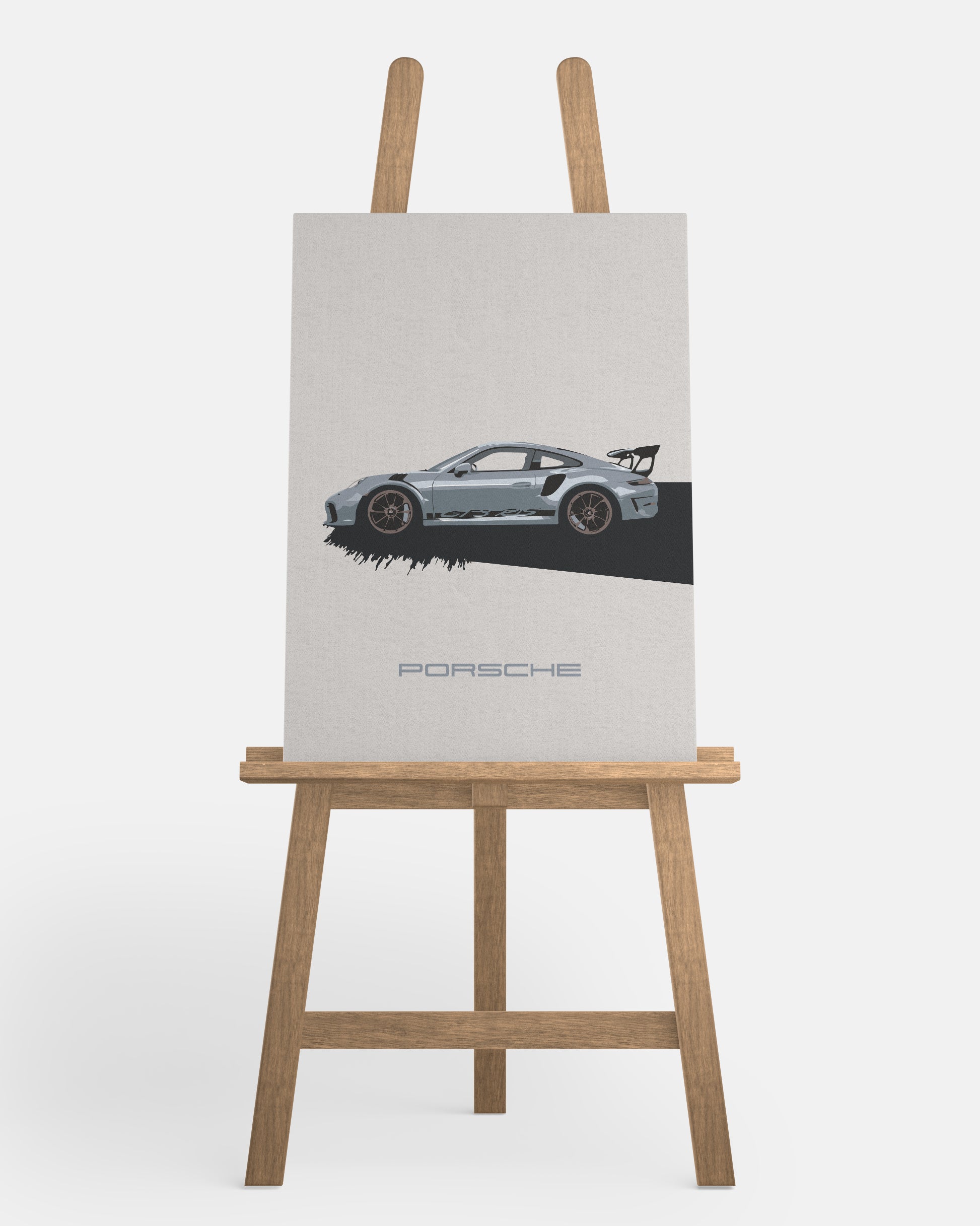 "Porsche No.2" Canvastavla