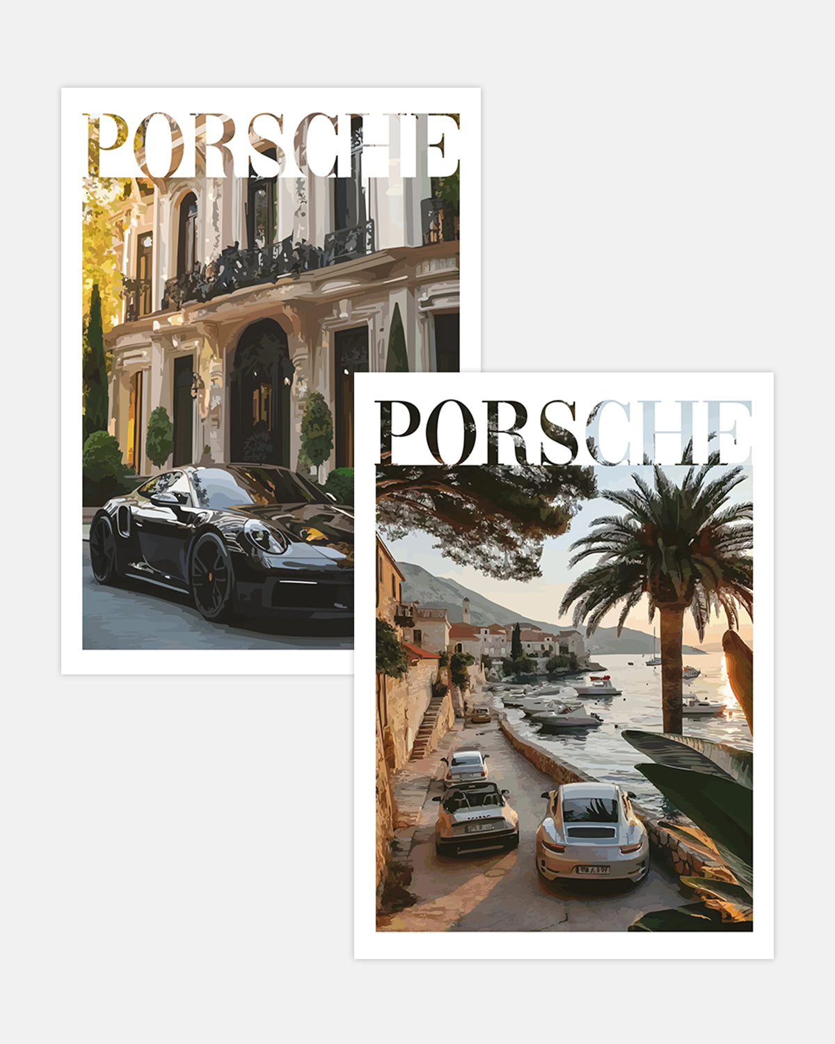 "Porsche Power Duo" -julistepaketti