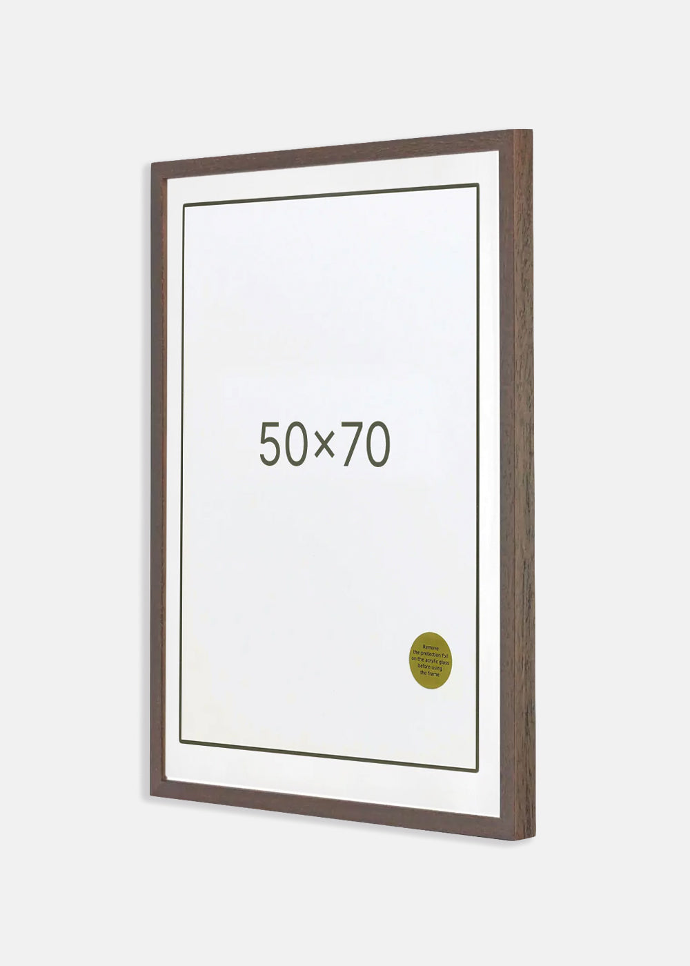 Walnut wooden frame