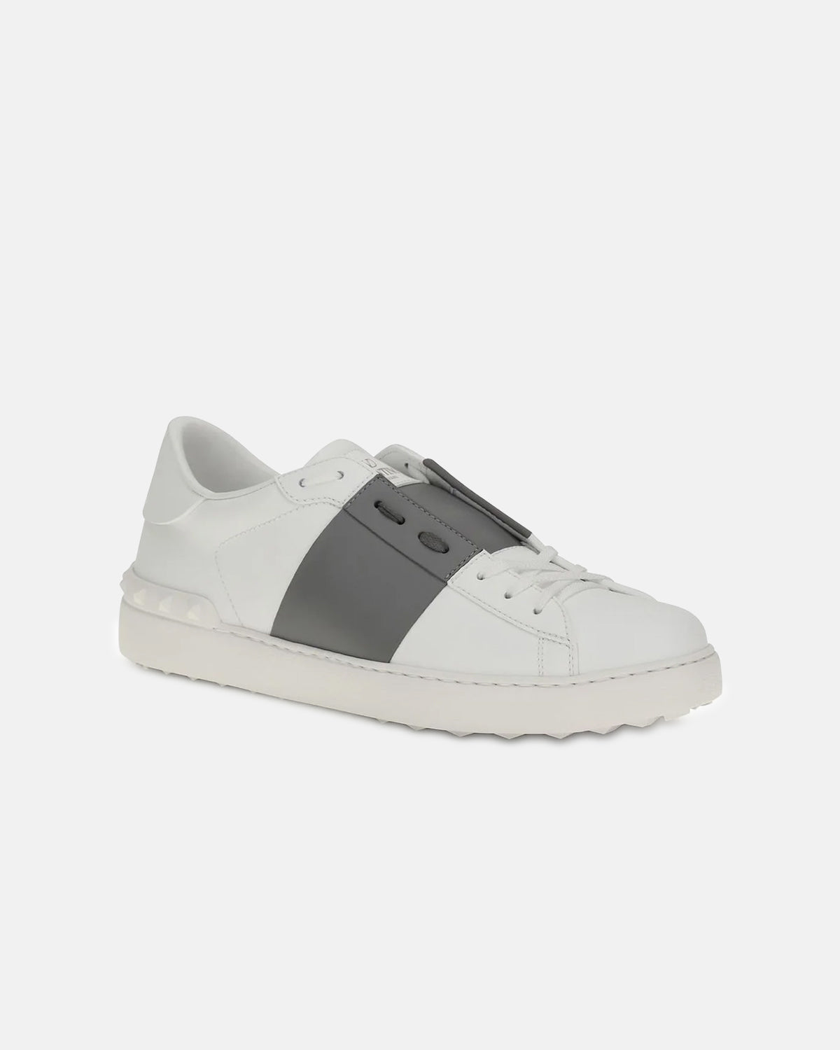 Open White Grey