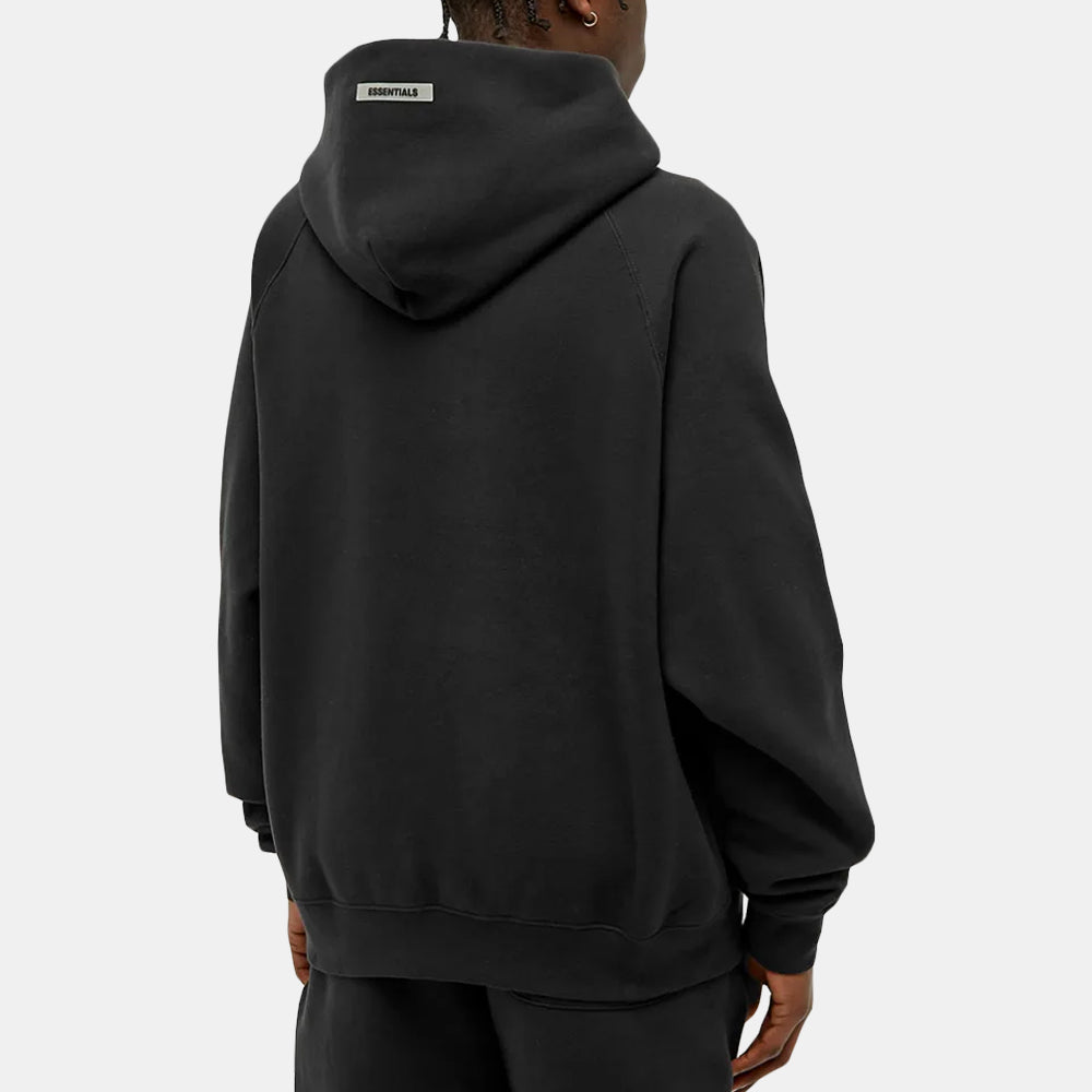Fear of God Essentials "Black" Stretch Limo Hoodie (FW20) - Hoodie | Trendiga kläder & skor - Merchsweden |