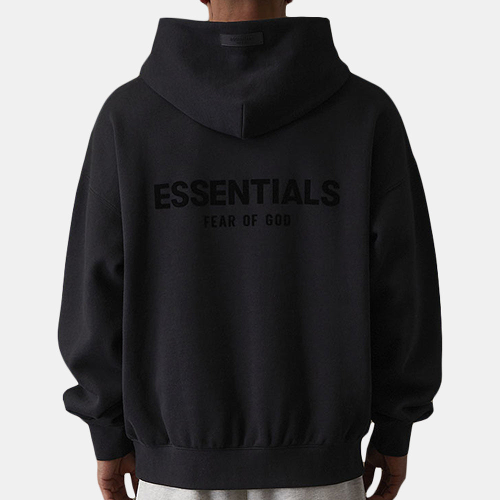 Handla Fear of God Essentials "Black" Stretch Limo Hoodie (SS22) online | Smidigt och enkelt på nätet - Merchsweden |