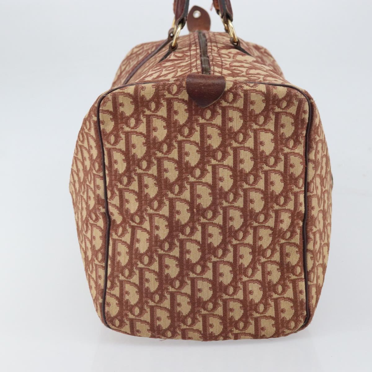 Trotter Canvas Boston Bag Red Silver