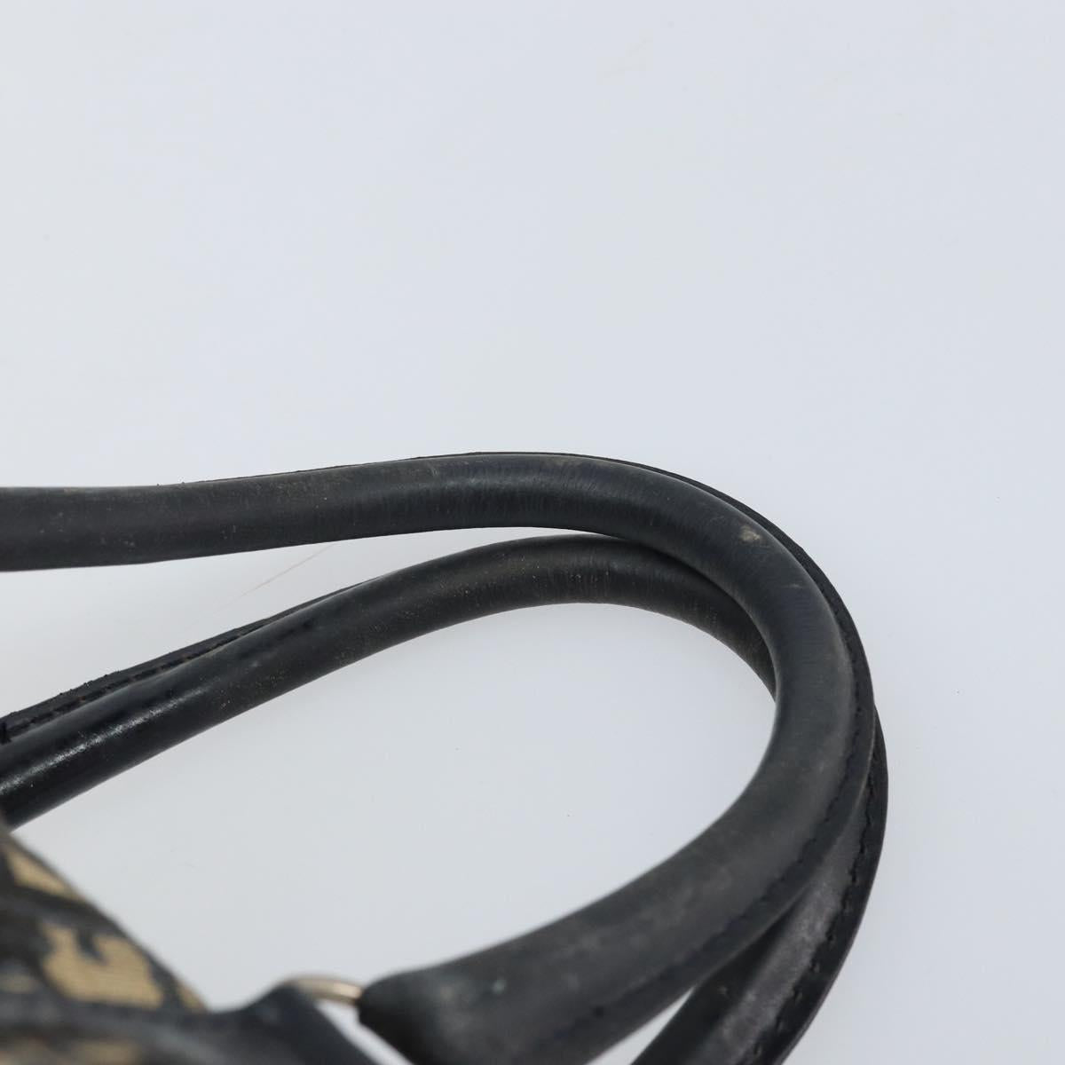 Trotter Canvas Hand Bag Navy Silver