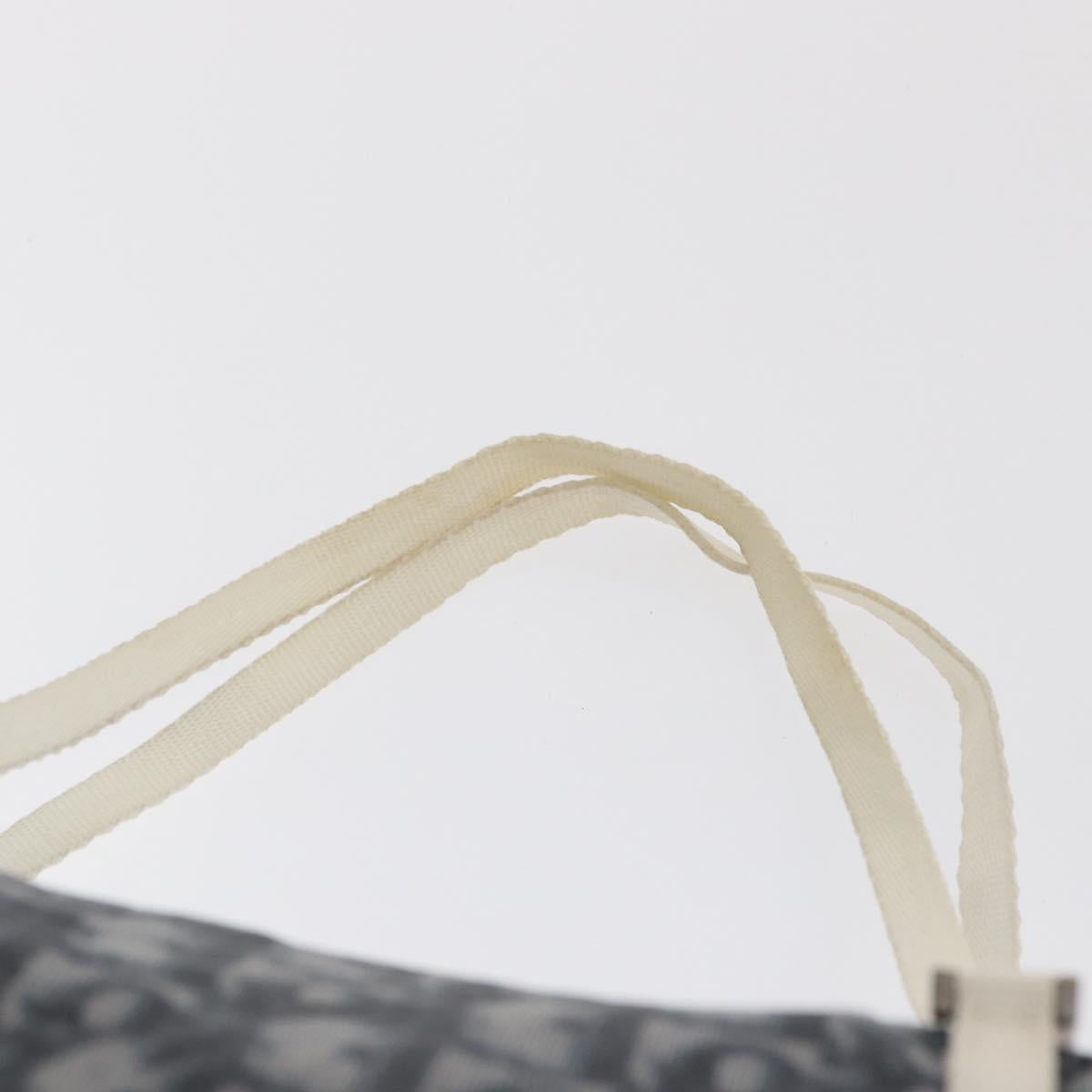 Trotter Canvas Hand Bag Navy Silver