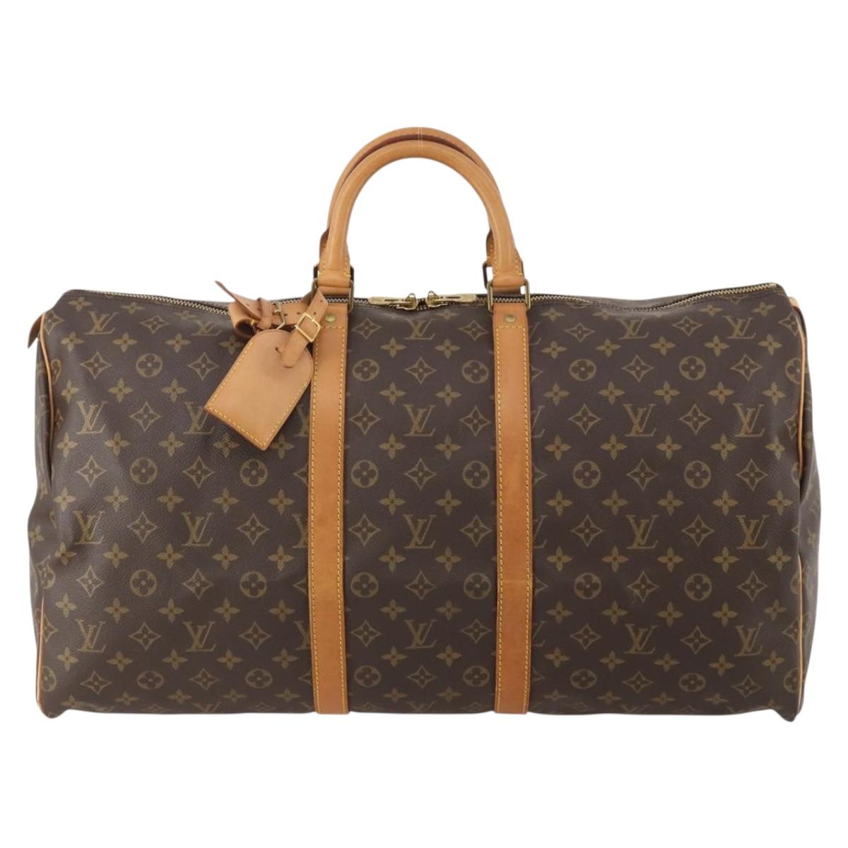 Monogram Keepall 55 Boston Bag