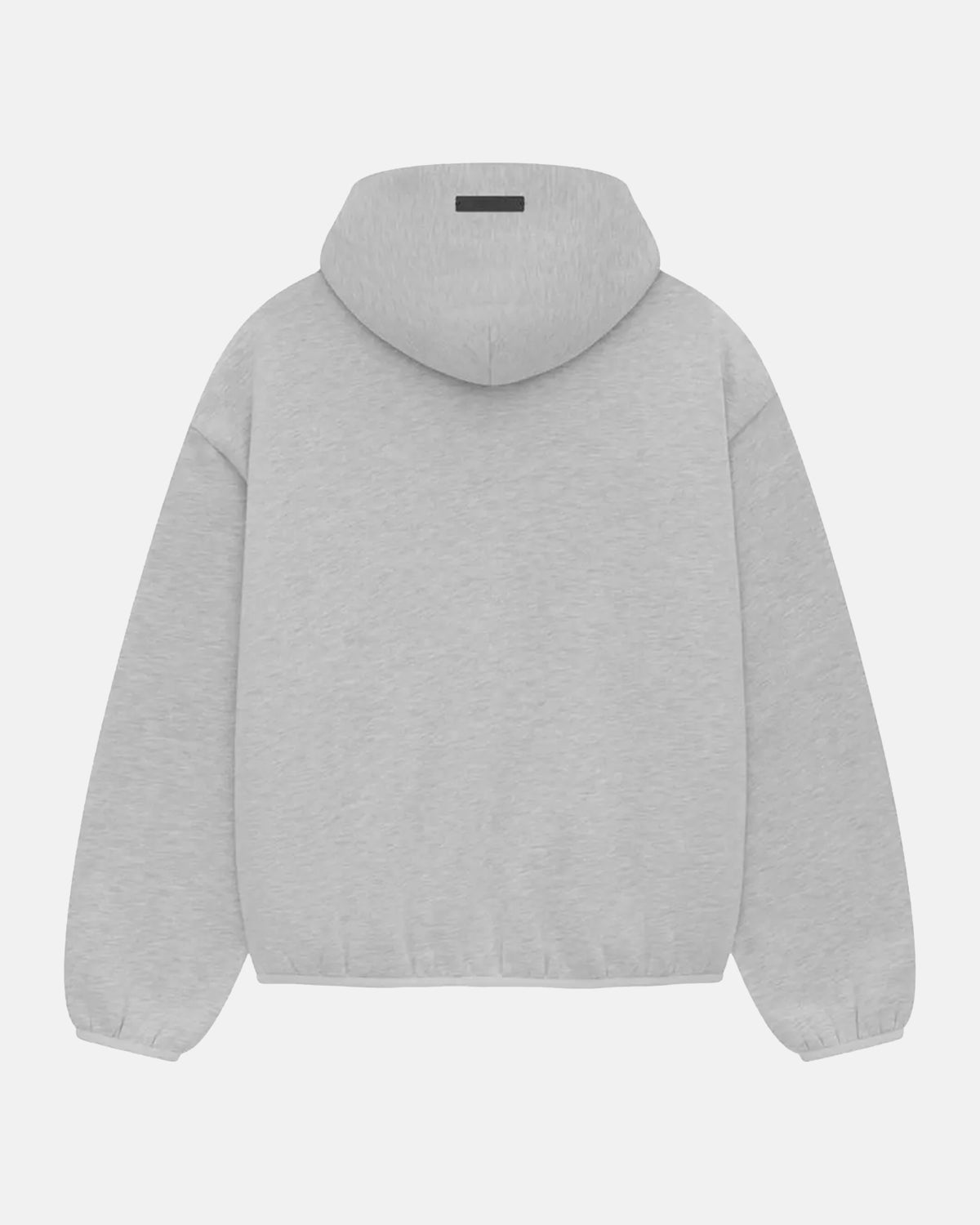 Essentials "Heather Oatmeal" applikoitu huppari (FW20)