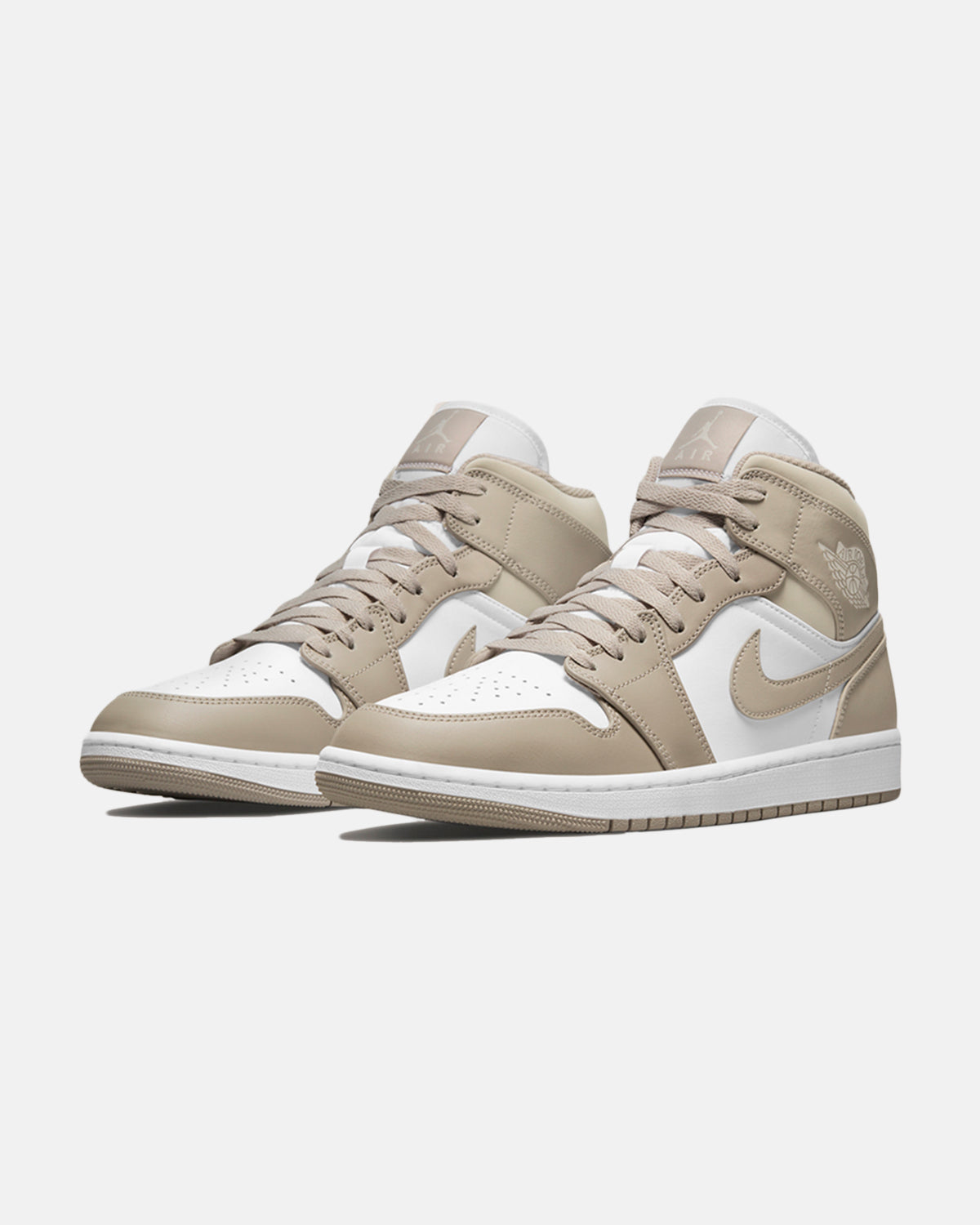 Jordan 1 Mid “Linen”: On Feet / Sizing / Review - YouTube