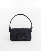 Handla Fendi Zucchino Canvas Mini Mamma Baguette Hand Bag online | Smidigt och enkelt på nätet - Merchsweden |