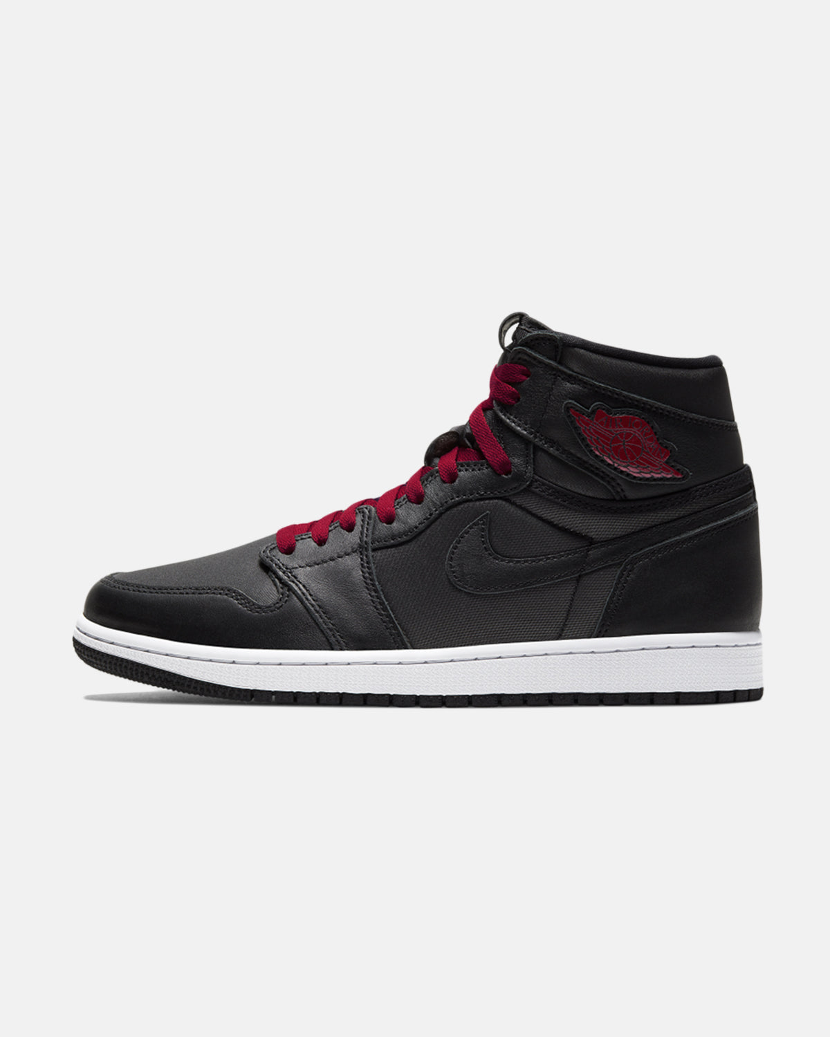 Jordan 1 "Black Satin Gym Red" High