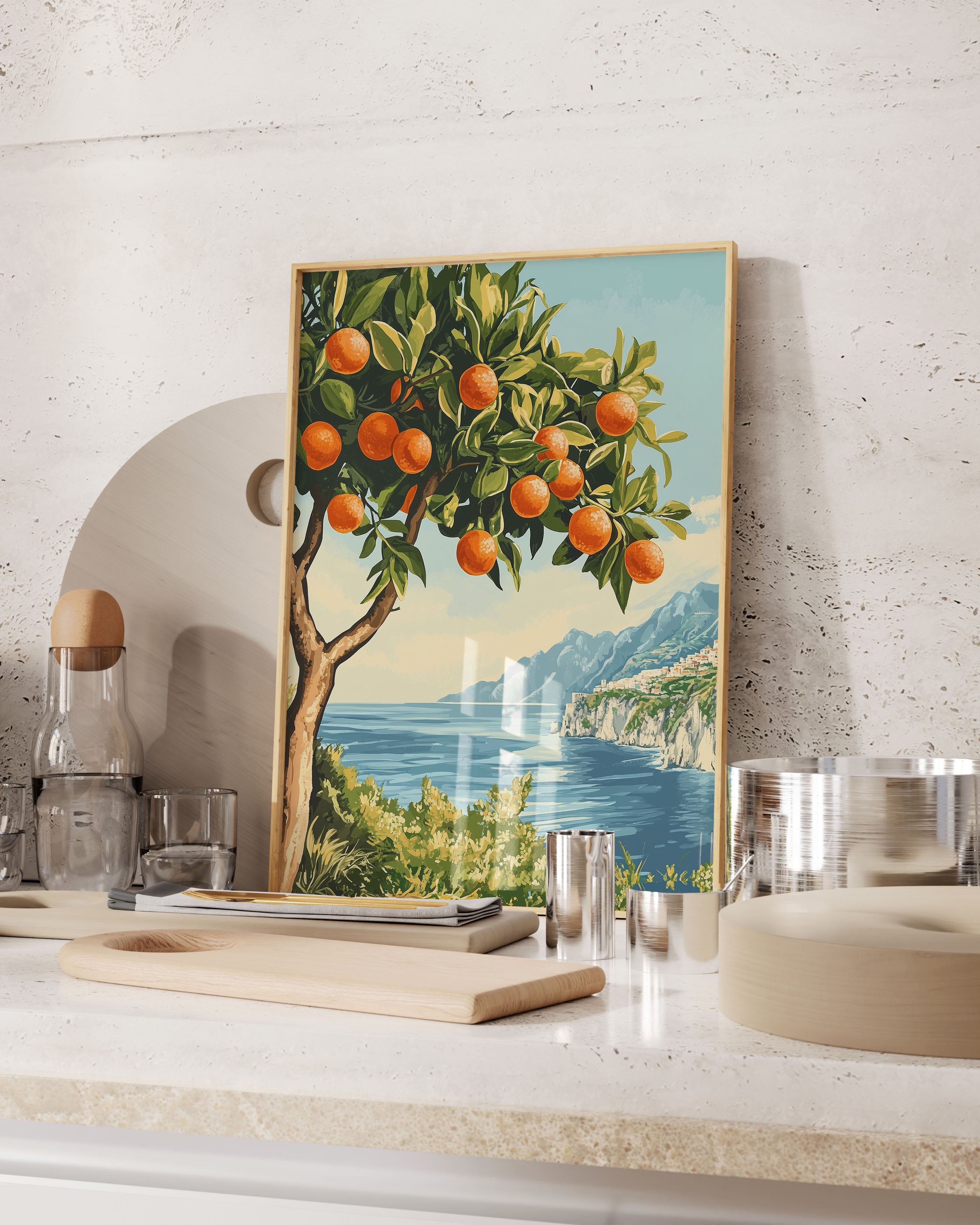 Handla Kanva "Orange Tree" Poster online | Smidigt och enkelt på nätet - Merchsweden |