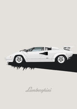 "Countach No.2" Poster