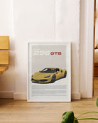 Handla Kanva "Ferrari 296 GTB" Poster online | Smidigt och enkelt på nätet - Merchsweden |