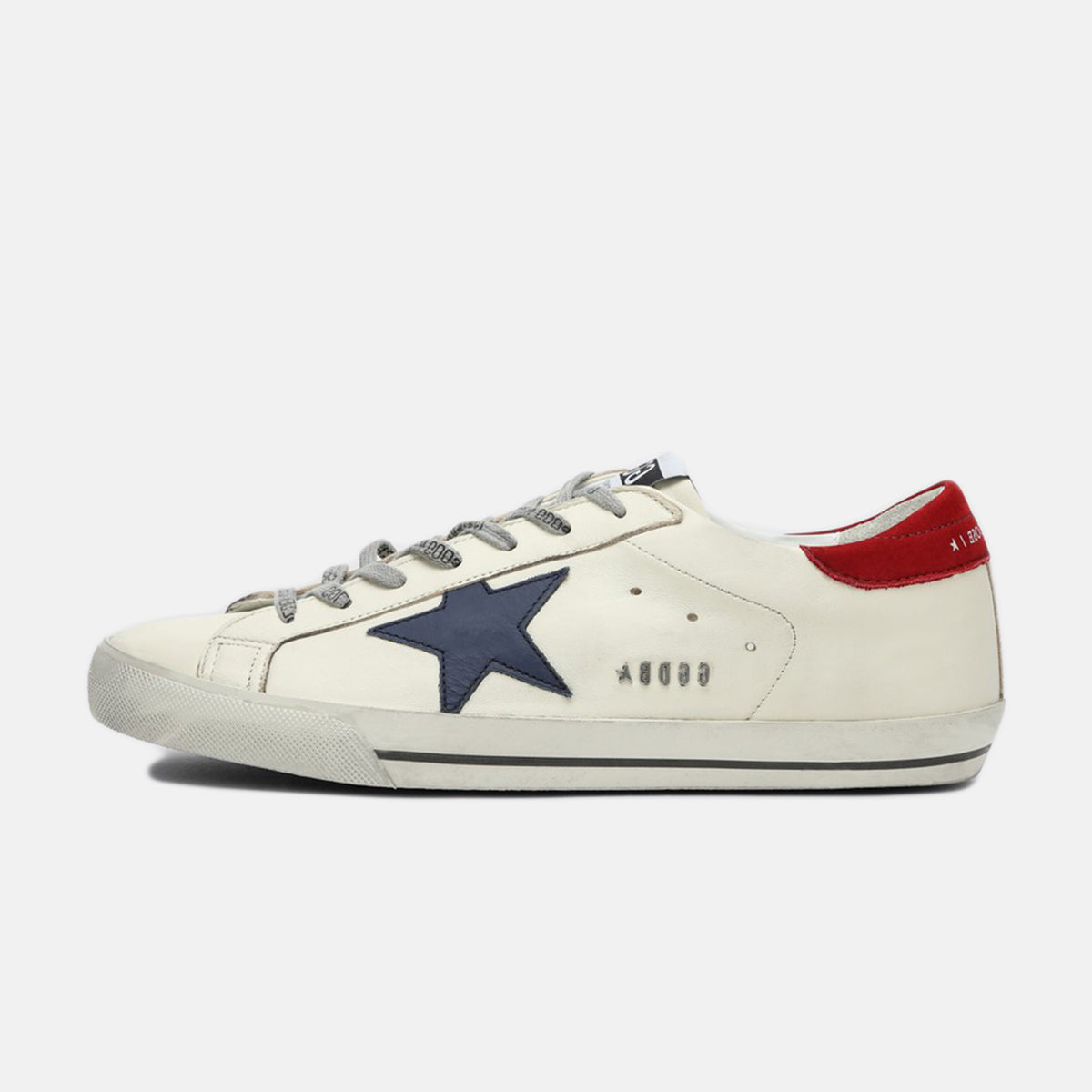 Golden Goose Super-Star White Red Blue display picture 1
