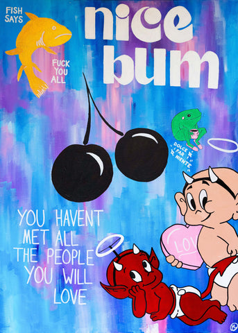 Nice Bum Poster