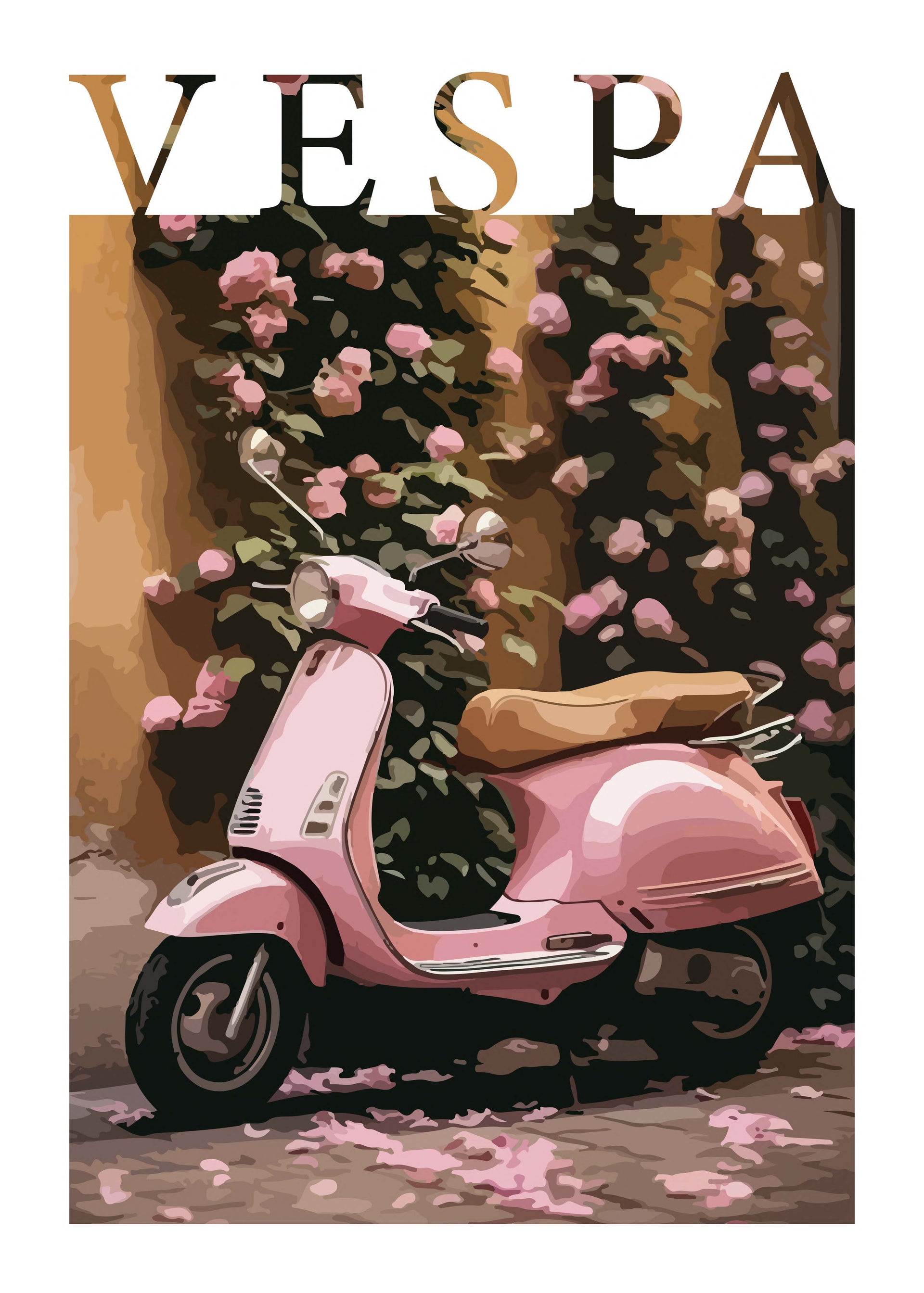 VESPA 400 AUTO Rsnu - POSTER HQ 50x70cm d'une AFFICHE VINTAGE VESPA 400 AUTO Rsnu - POSTER HQ 50x70cm d'une AFFICHE VINTAGE