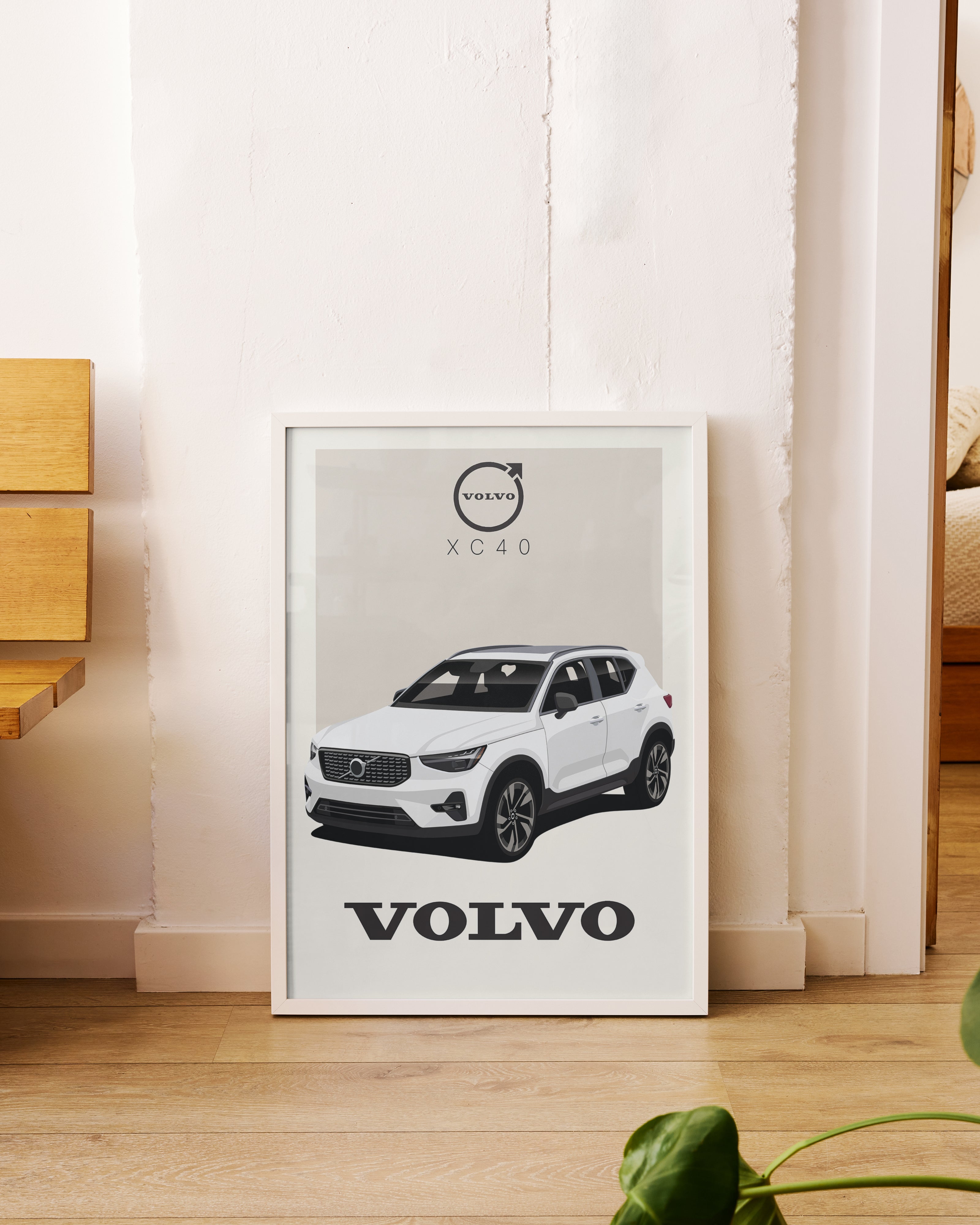 Handla Kanva "Volvo XC40" Poster online | Smidigt och enkelt på nätet - Merchsweden |