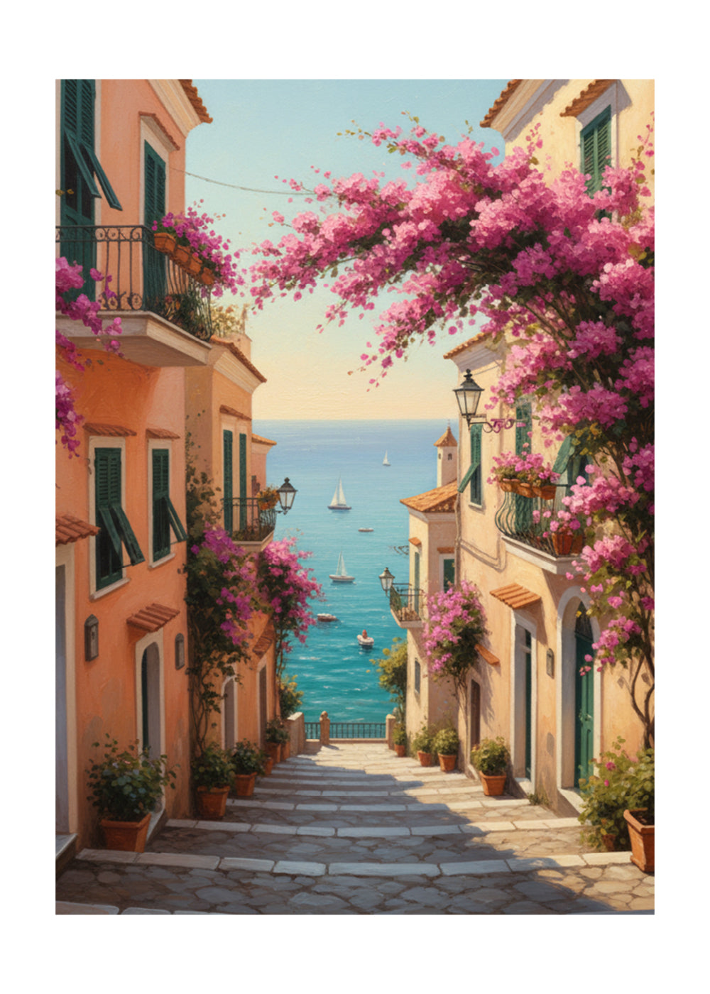 "Walk with a view" Poster