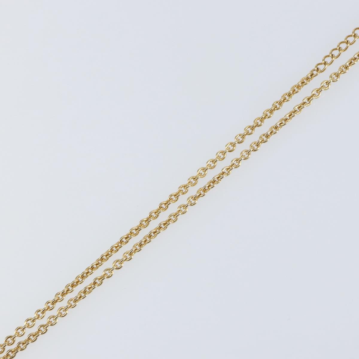 Necklace metal Gold Tone