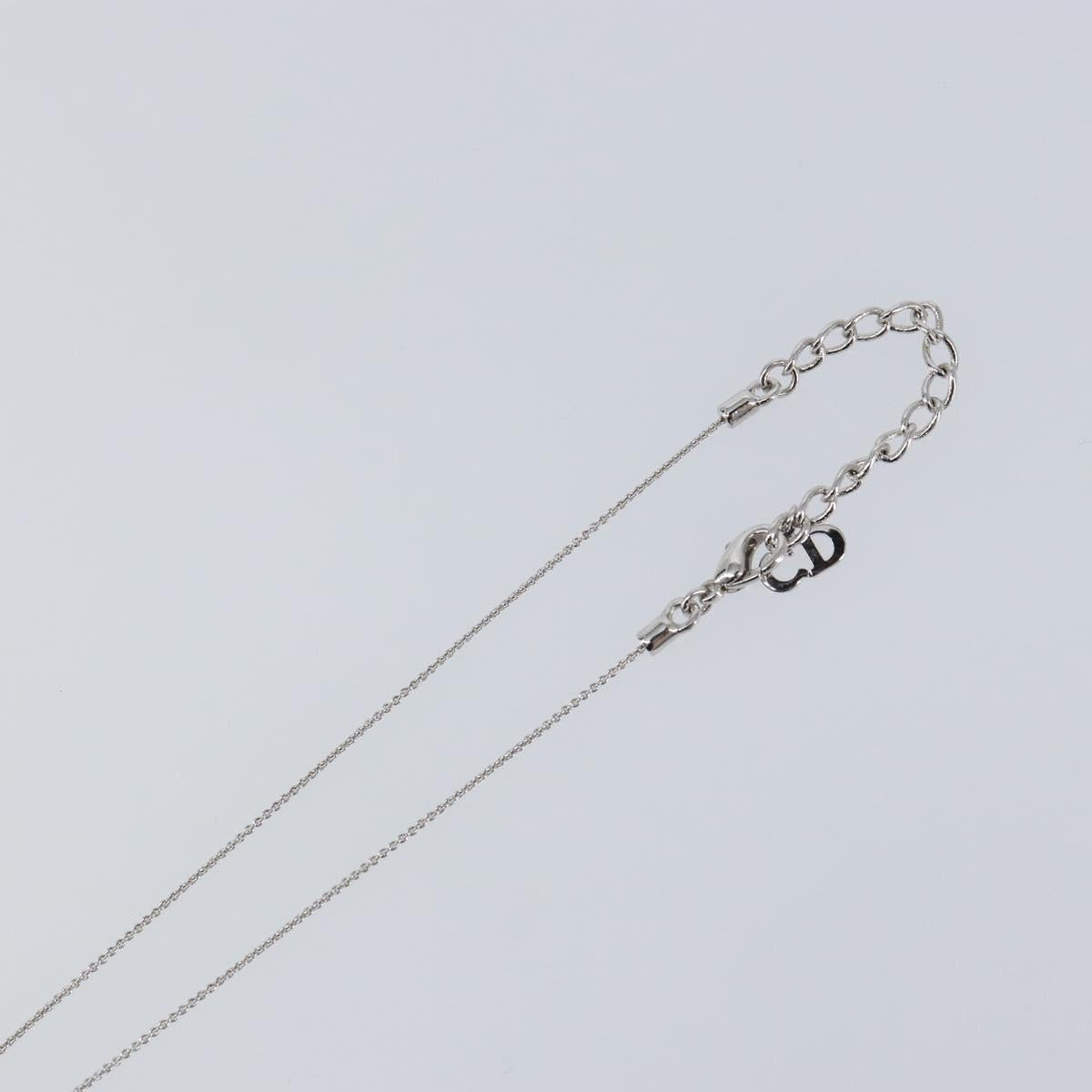 Necklace metal Silver tone