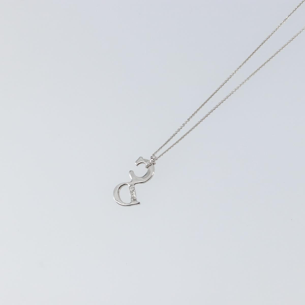 Necklace metal Silver tone