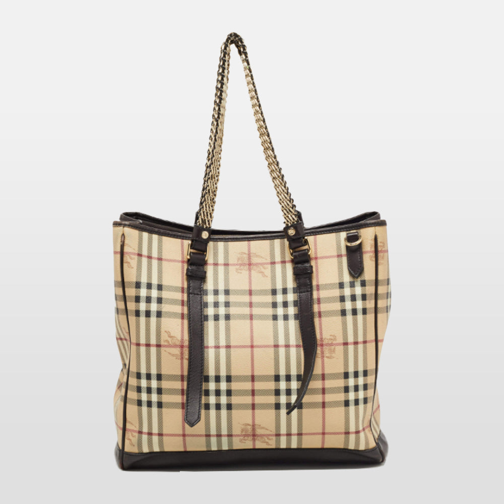 Burberry Haymarket Multi chain tote bag Merchsweden