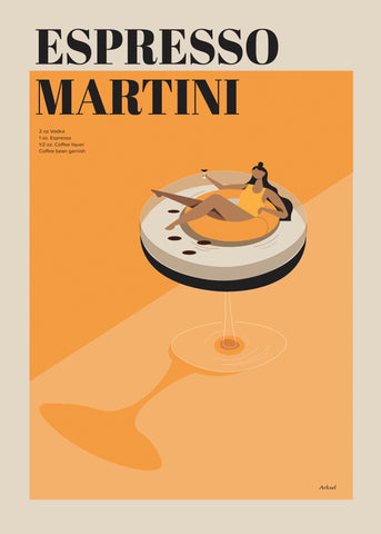 Espresso Martini Poster 