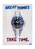 Handla Adrian Florén "Great Things, Take Time" Poster online | Smidigt och enkelt på nätet - Merchsweden |