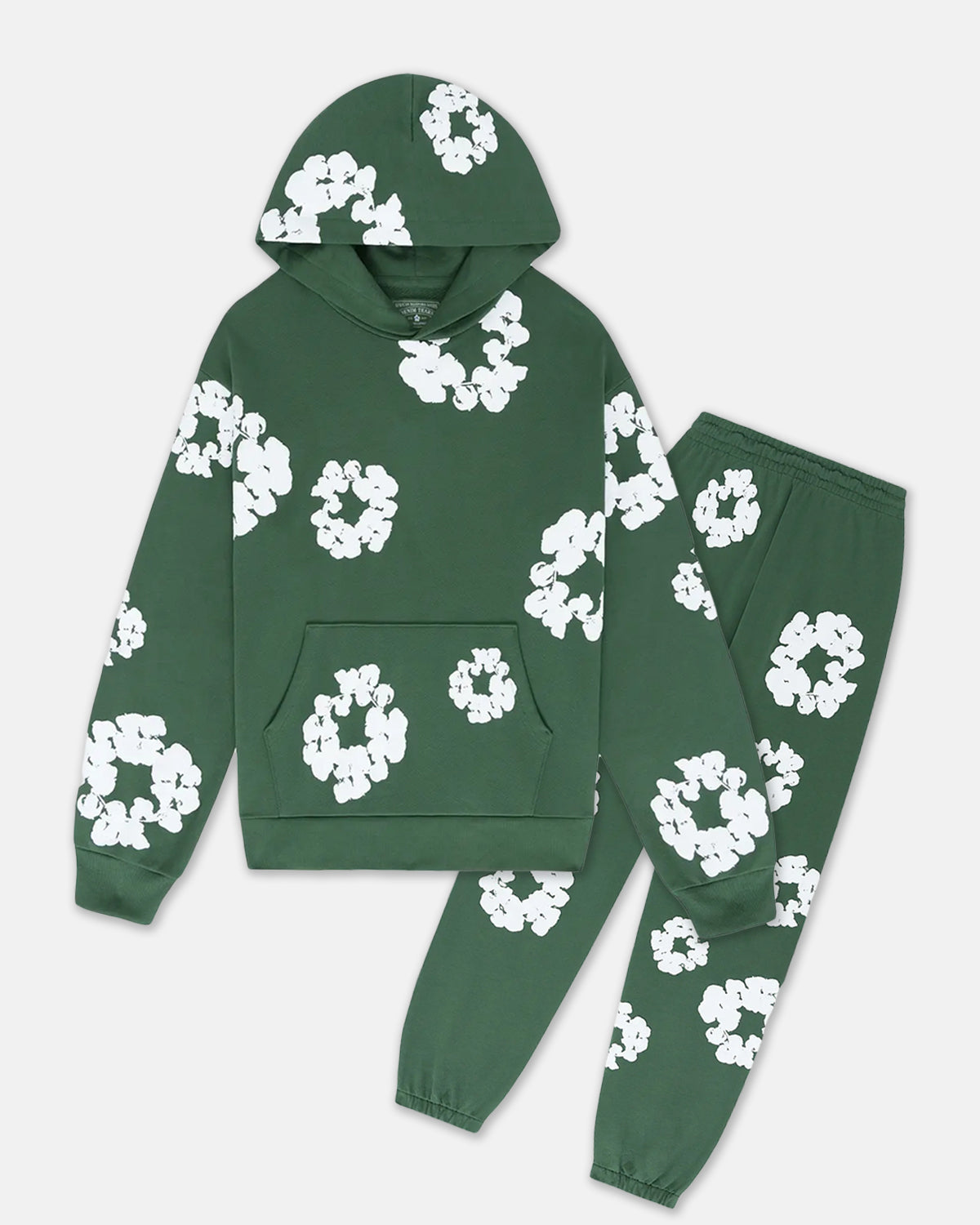 The Cotton Wreath Green Tracksuit