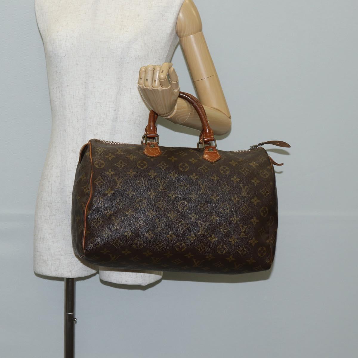 Louis Vuitton Monogram Speedy 35 Hand Bag Vintage - Merchsweden