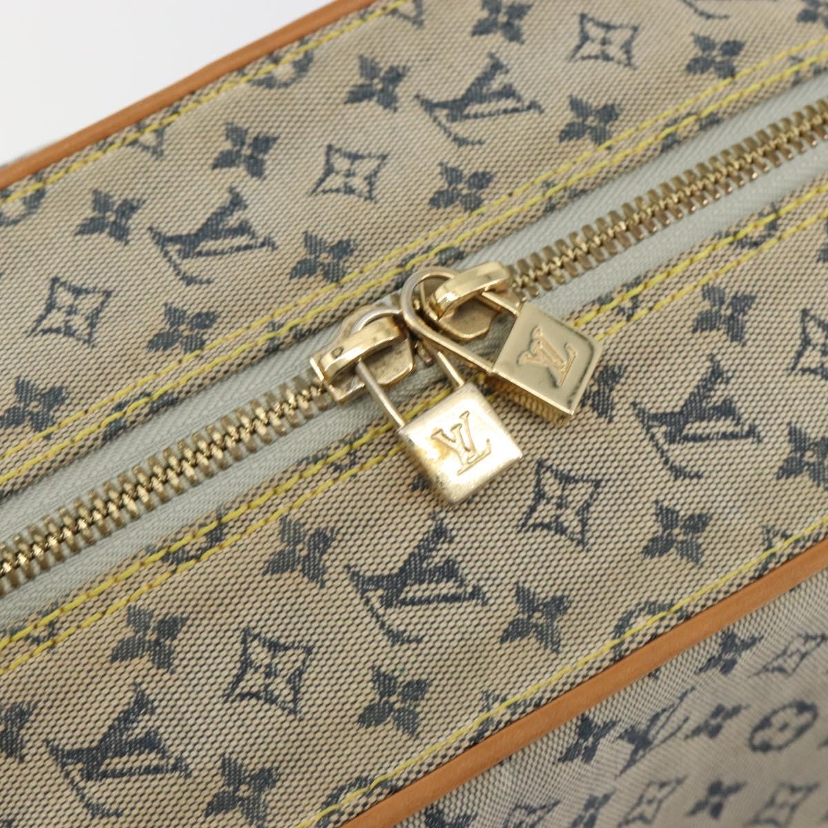 Monogram Mini Marie Hand Bag Blue
