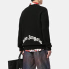 Palm Angels Logo-intarsia sweatshirt - Sweatshirt | Trendiga kläder & skor - Merchsweden |