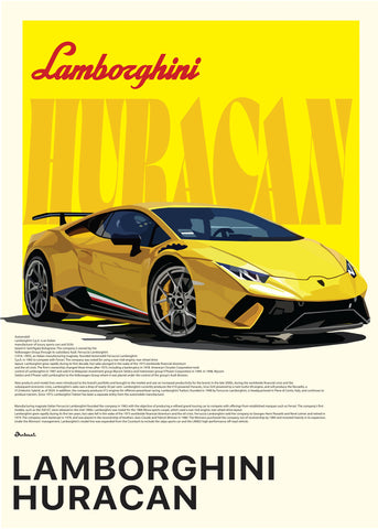 Lamborghini Huracan -juliste