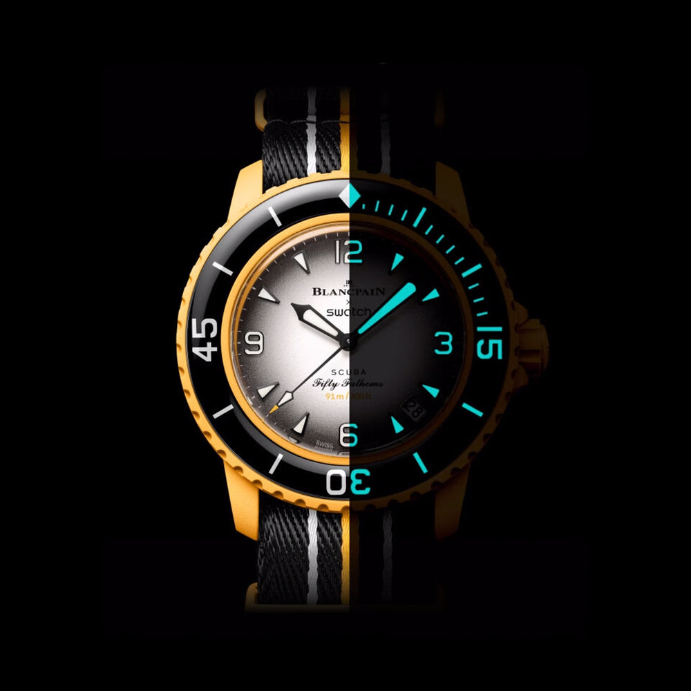Blancpain x Swatch Pacific Ocean - Klocka | Trendiga kläder & skor - Merchsweden |