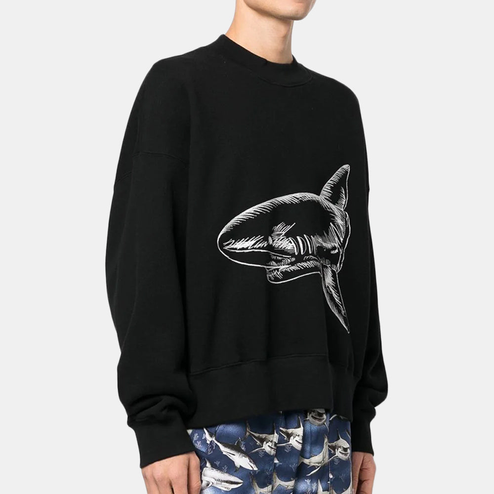 Palm Angels Split Shark crewneck - Crewneck | Trendiga kläder & skor - Merchsweden |