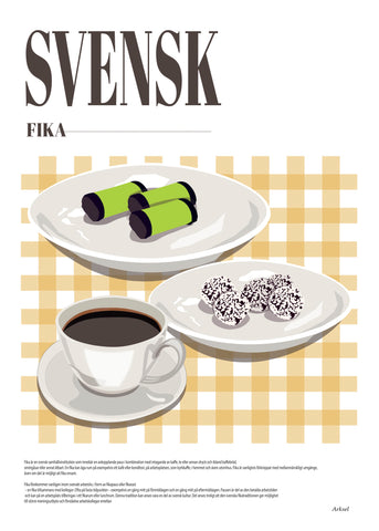 Svensk Fika Poster