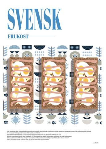 Svensk Frukost Poster