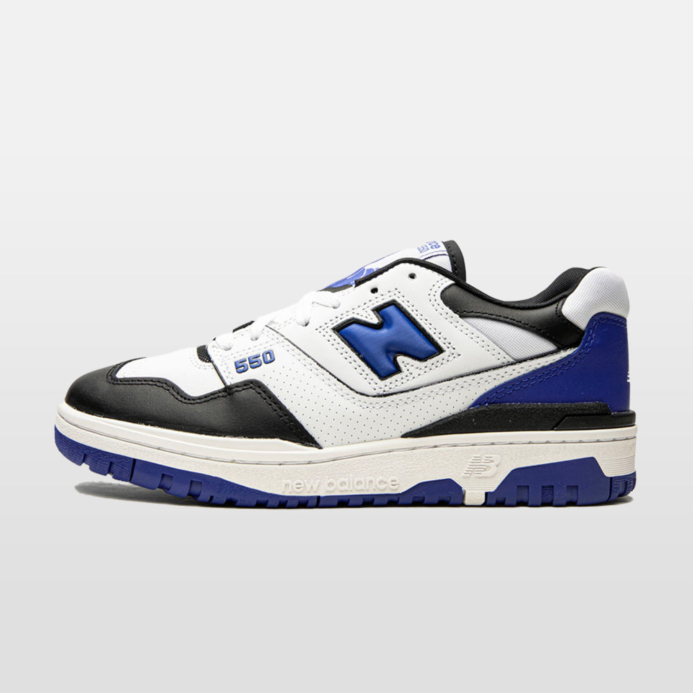 New Balance 550 White Royal Black | Trendiga sneakers - Snabb leveranstid | Merchsweden | New Balance 550