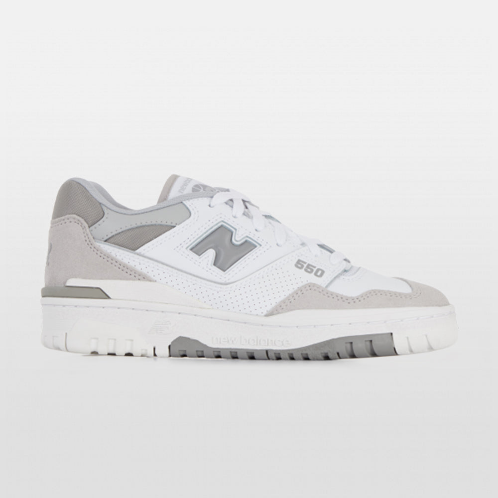 New Balance 550 Premium White Grey | Trendiga sneakers - Snabb leveranstid | Merchsweden | New Balance 550