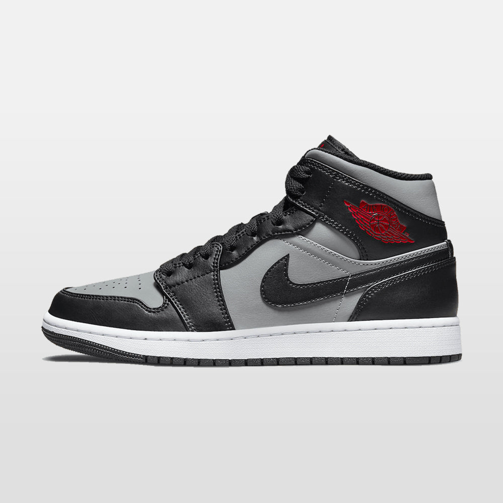 Nike Jordan 1 "Shadow Red" Mid | Trendiga sneakers - Snabb leveranstid | Merchsweden | Jordan 1