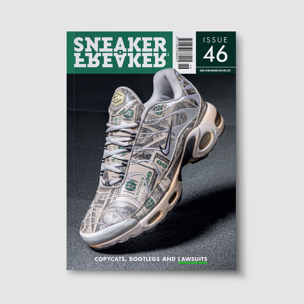 SneakerFreaker Issue #46 | Trendiga sneakers - Snabb leveranstid | Merchsweden | Magazine