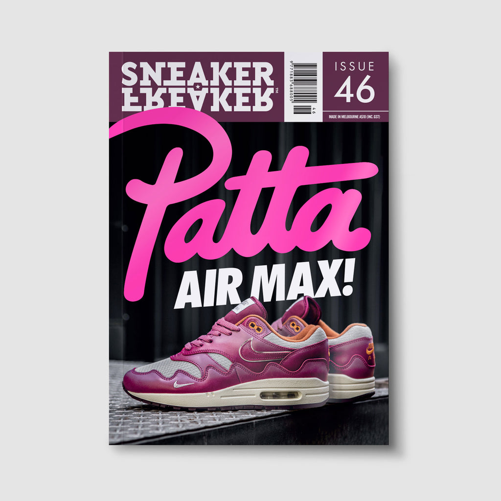 SneakerFreaker Issue #46 | Trendiga sneakers - Snabb leveranstid | Merchsweden | Magazine