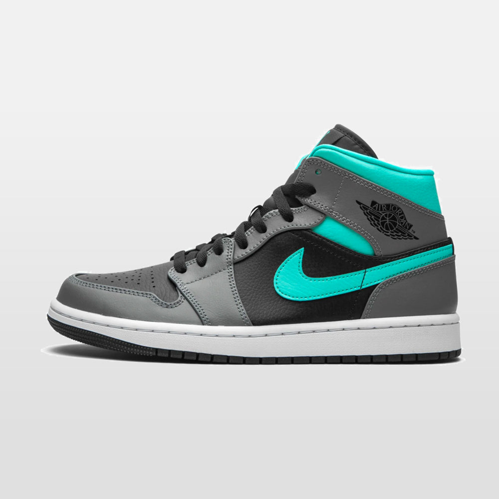 Nike Jordan 1 "Grey Aqua" Mid | Trendiga sneakers - Snabb leveranstid | Merchsweden | Jordan 1