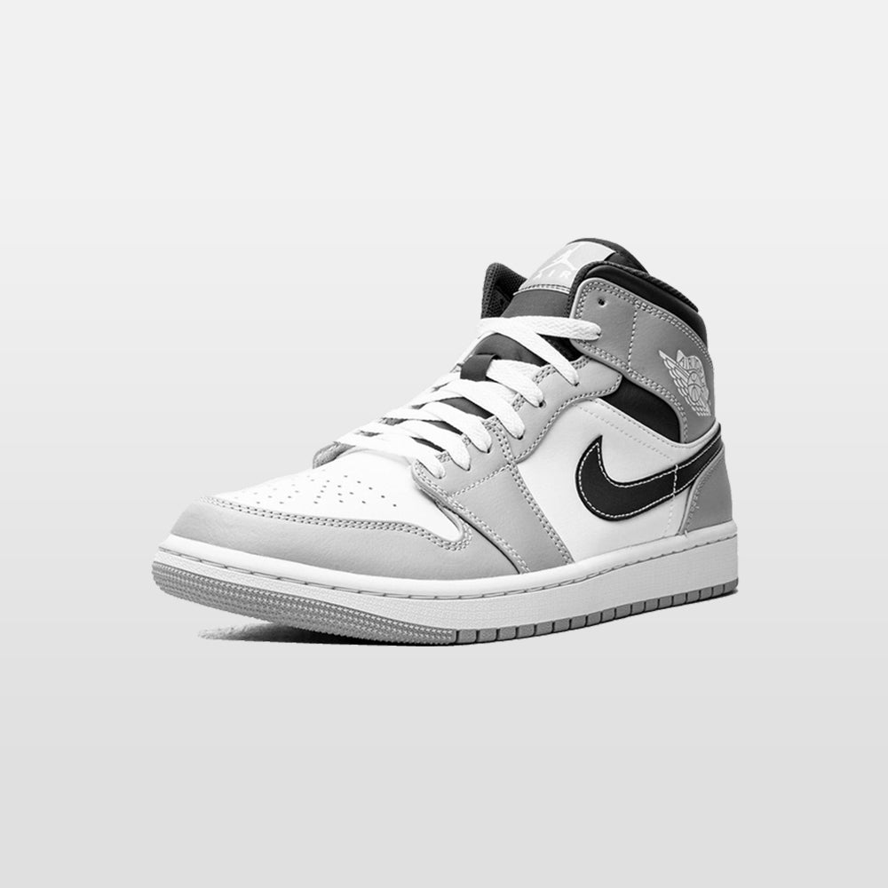 Nike Jordan 1 "Light Smoke Grey Anthracite" Mid | Trendiga sneakers - Snabb leveranstid | Merchsweden | Jordan 1