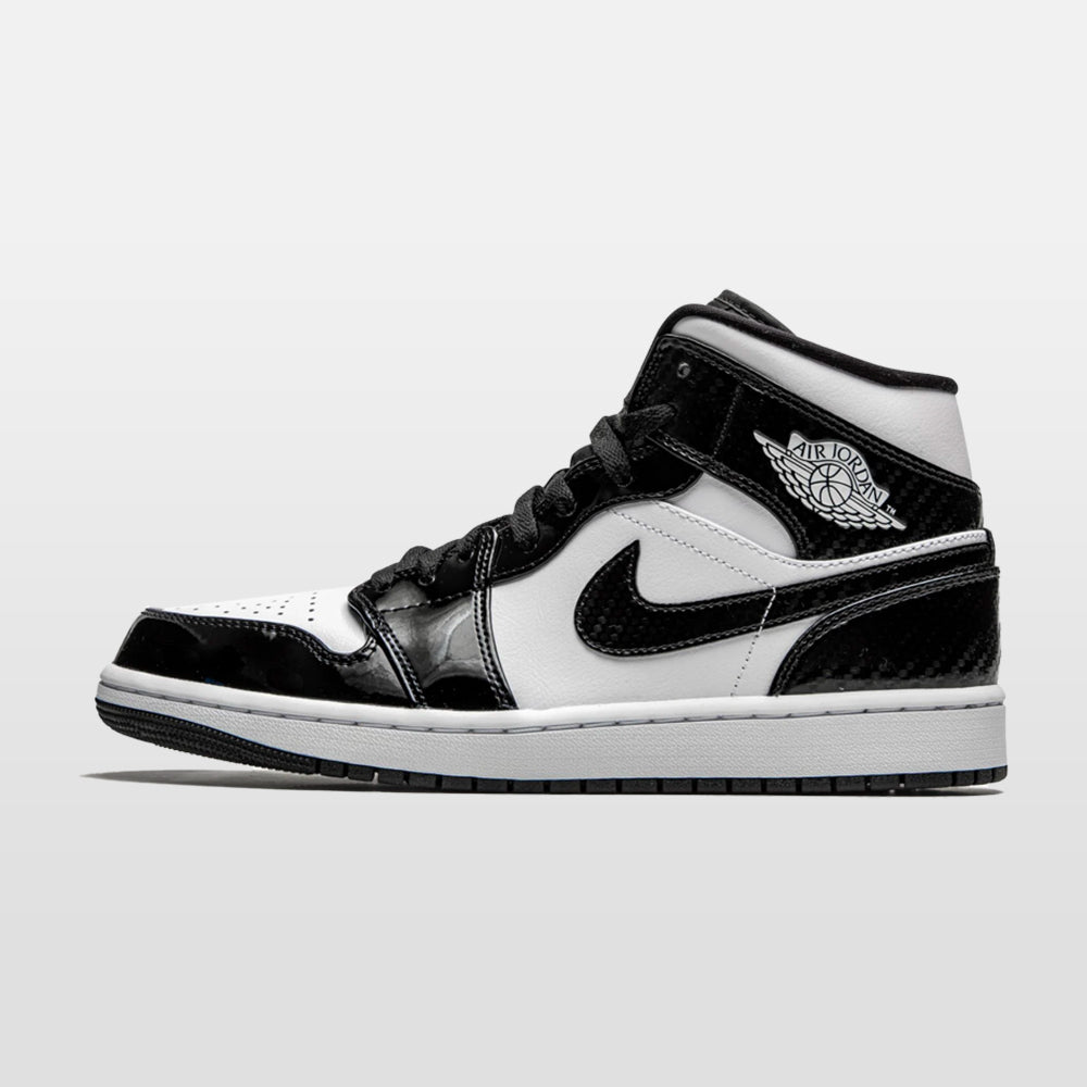 Nike Jordan 1 "Carbon fiber" Mid | Trendiga sneakers - Snabb leveranstid | Merchsweden | Jordan 1