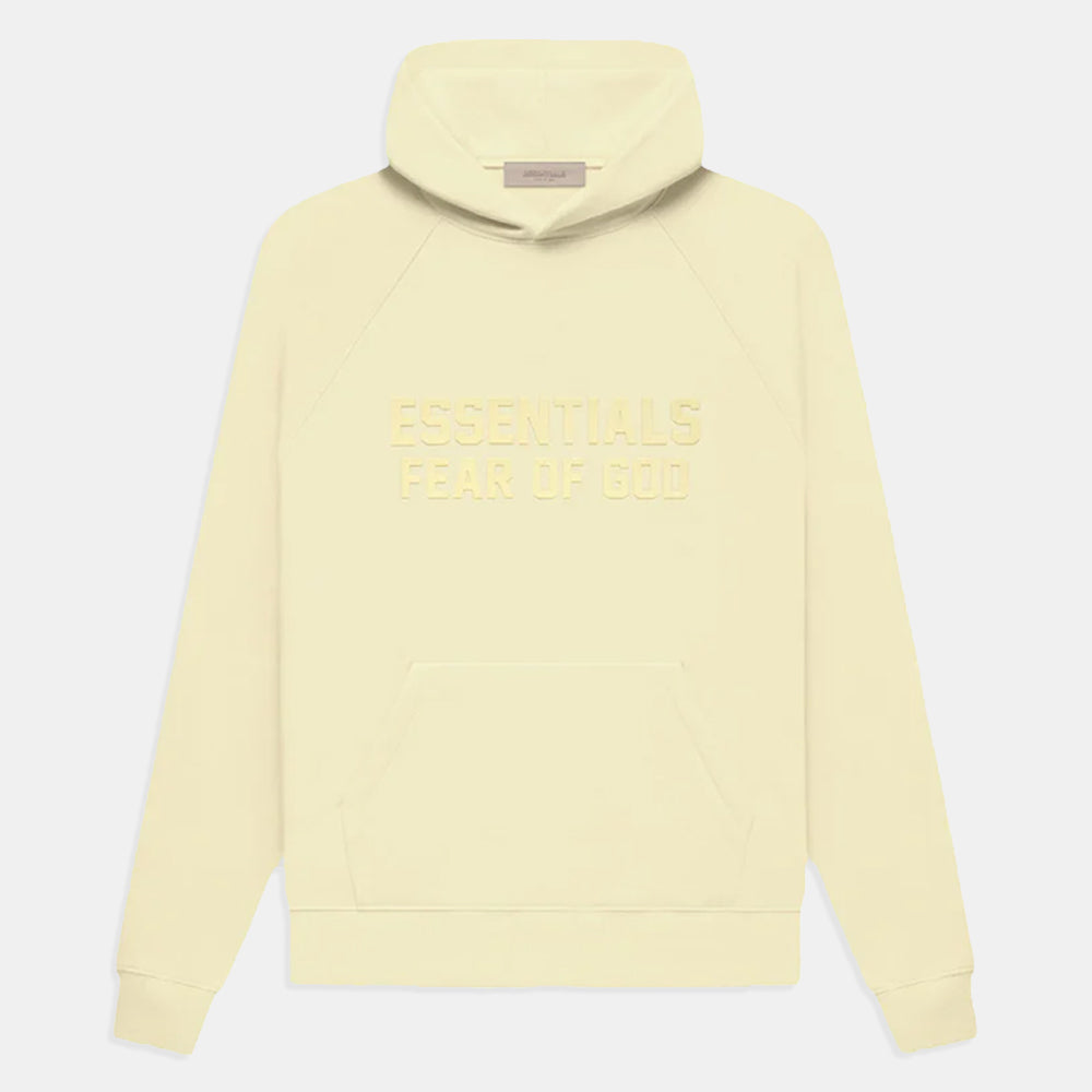 Handla Fear of God Essentials "Canary" Hoodie online | Smidigt och enkelt på nätet - Merchsweden |