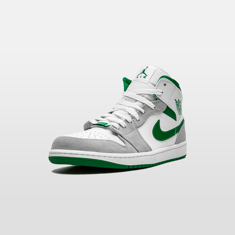 Nike Jordan 1 "Grey Green" Mid | Trendiga sneakers - Snabb leveranstid | Merchsweden | Jordan 1