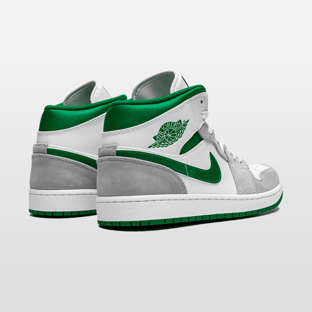 Nike Jordan 1 "Grey Green" Mid - Jordan 1 | Trendiga kläder & skor - Merchsweden |