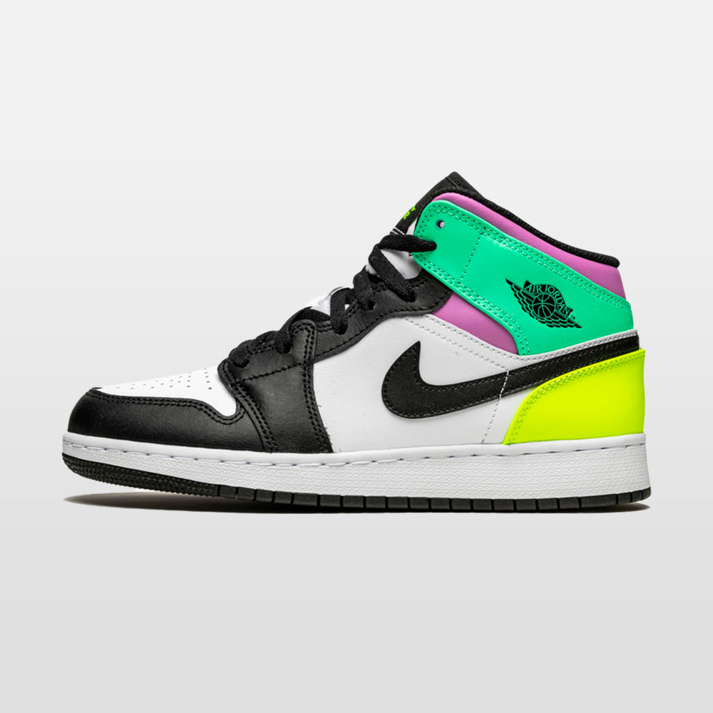 Nike Jordan 1 "Pastel" Mid (GS) | Trendiga sneakers - Snabb leveranstid | Merchsweden | Jordan 1