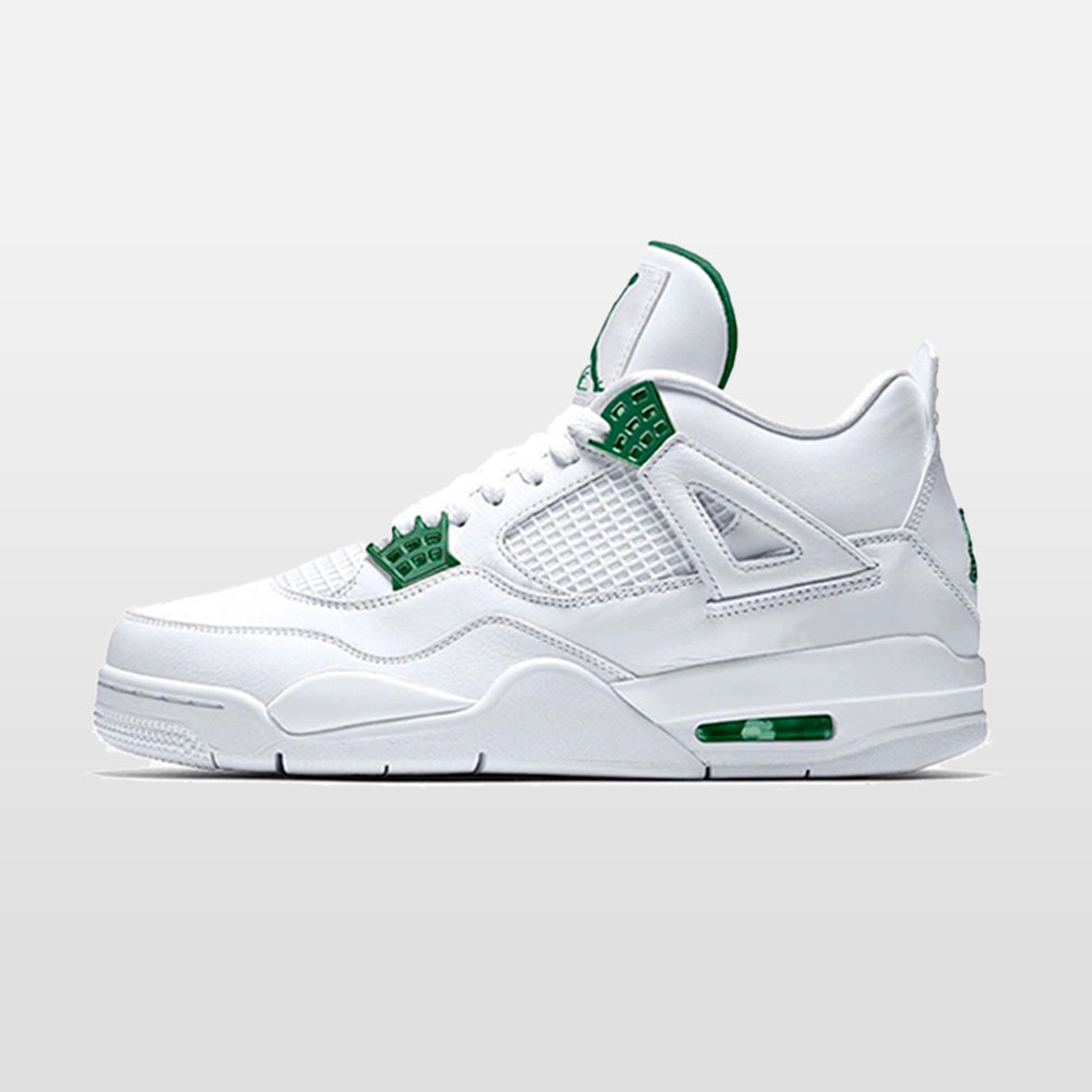 Nike Jordan 4 Retro "Metallic Green" | Trendiga sneakers - Snabb leveranstid | Merchsweden | Jordan 4